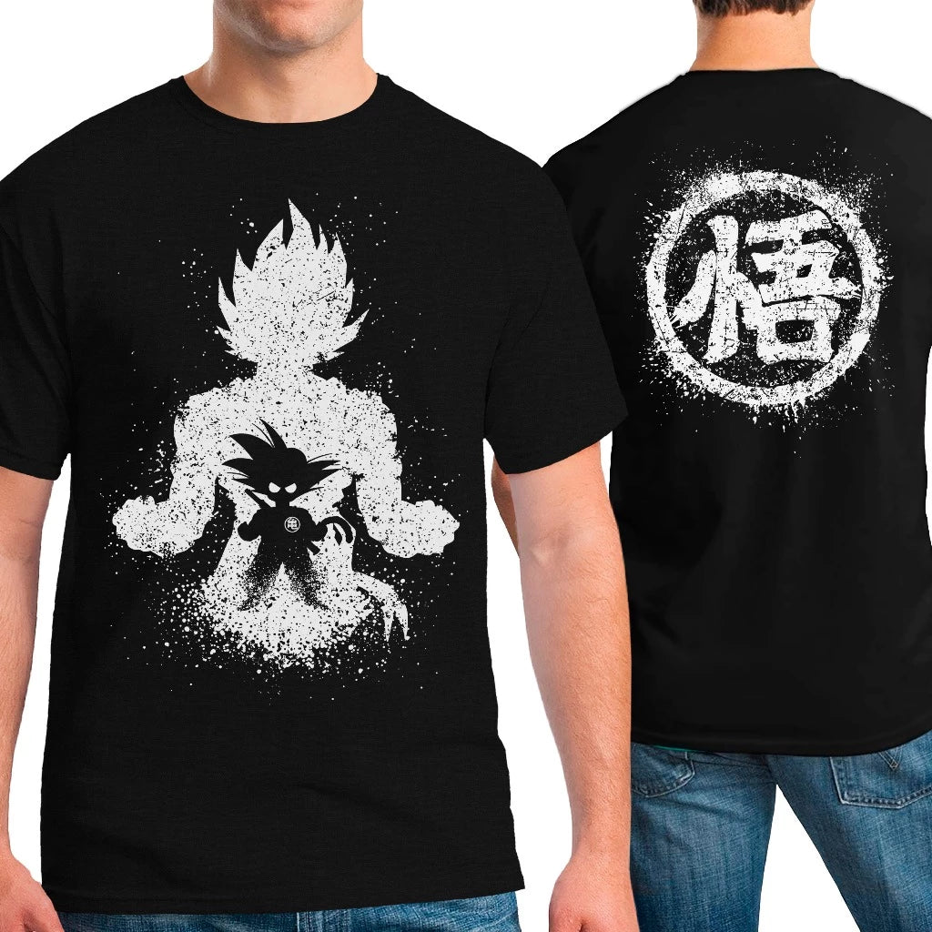 Camiseta GOKU Estampa frente/Costa