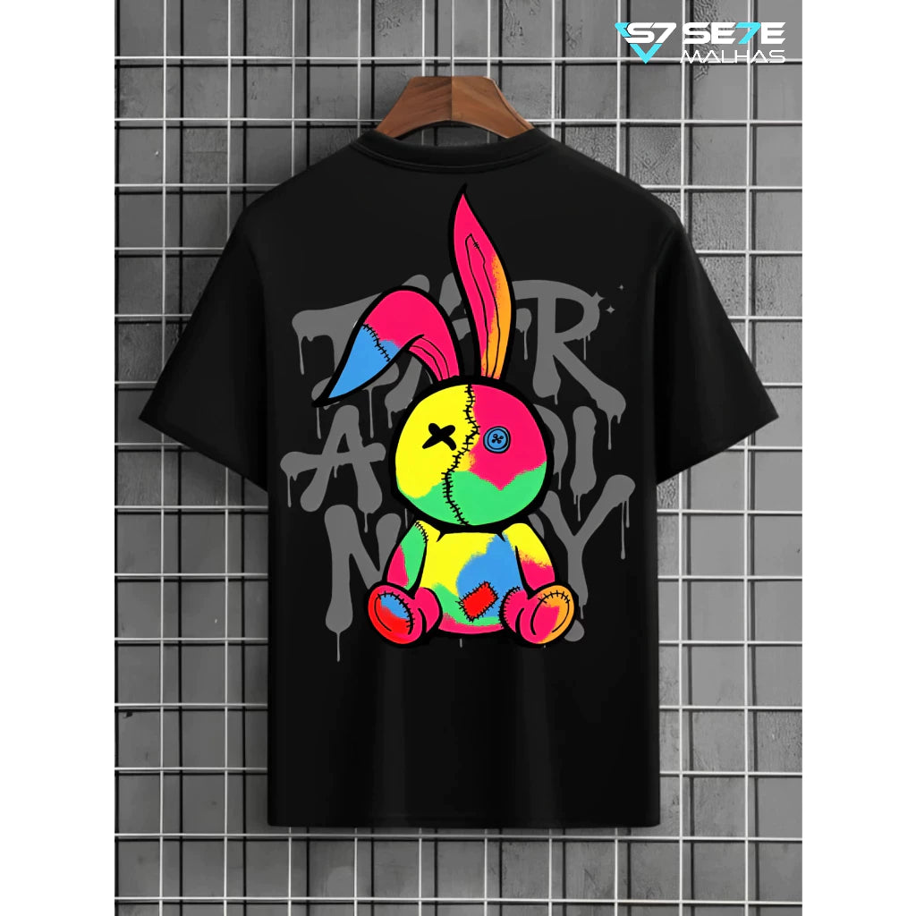 Camiseta Streetwear Coelho Pixado